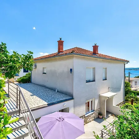 Malerisches Nur 200 Meter Zum Sandstrand Mit Meerblick Crikvenica