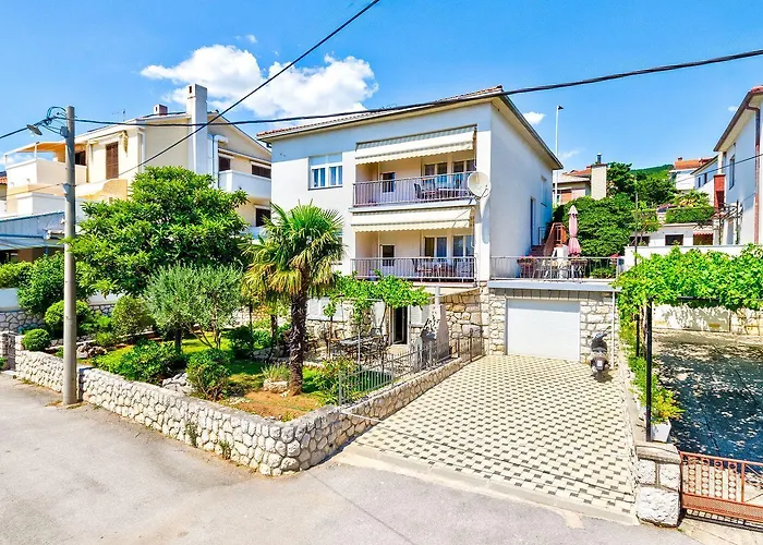 Lejlighed Malerisches Nur 200 Meter Zum Sandstrand Mit Meerblick Crikvenica